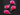 Fuschia Hot Pink Chalcedony Faceted Pear Bezel, (SSBZC7392-B) - Beadspoint