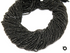 Black Moonstone Faceted Rondelle Beads, (BMNS-2.5-FRNDL)