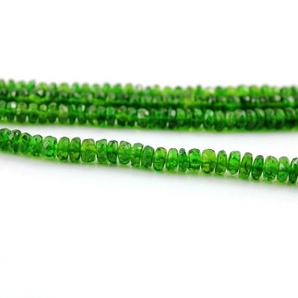 Chrome Diospide Micro Faceted Roundels, (CDI/RDL/5) - Beadspoint