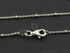 Sterling Silver Finished Satellite Disc Neck Chain, (FN20S-18)