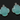 Aqua Blue Chalcedony Faceted Clover Bezel, (SSBZC8020) - Beadspoint