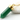 Green Onxy Faceted Point Pendant Bezel,(BZC9024/GNX) - Beadspoint