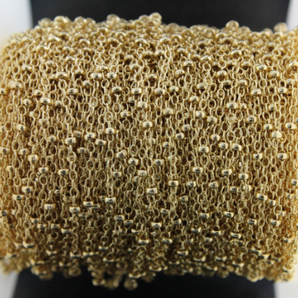 Gold Filled Satellite Chain, (GF-S1218)(39) - Beadspoint