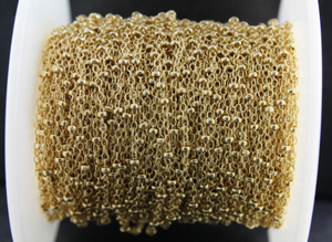 Gold Filled Satellite Chain, (GF-S1218)(39) - Beadspoint