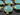 Aqua Blue Chalcedony Faceted Coin Connector, (BZC7231) - Beadspoint