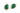 Green Onyx w/ White Sapphire Connector, (GRXWTZ-A203) - Beadspoint