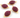 Dyed Ruby Faceted Connector, (BZCT/1001) - Beadspoint