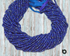 Lapis Faceted Roundel Beads, (LPS35RNDL)