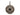 Pave Diamond Evil eye pendant with black sapphire, (DPL-2393) - Beadspoint