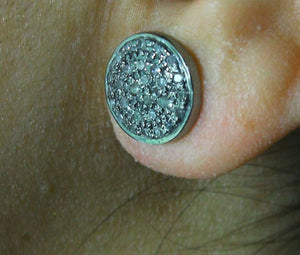 Pave Diamond Earring, (Earr-069) - Beadspoint