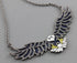 Pave Diamond American Flying Eagle Pendant -- DP-1537