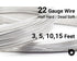 22 Gauge Sterling Silver Round Half Hard or Dead Soft Wire