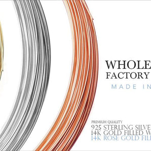 22 Gauge Fine Silver Round Half Hard or Dead Soft Wire - Beadspoint