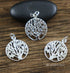 Sterling Silver Artisan Tree of Life Charm -- SS/CH4/CR118