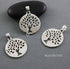 Sterling Silver Artisan Tree of Life Charm -- SS/CH4/CR117