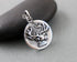 Sterling Silver Antlered Deer Amulet Charm  -- SS/CH7/CR72