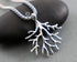 Sterling Silver Handmade Curling Leaves Charm -- SS/CH4/CR132