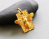 Gold Vermeil Over Sterling Silver Bumblebee Charm  -- VM/CH7/CR75