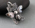 Sterling Silver Artisan Honeybee Charm  -- SS/CH7/CR75