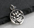 Sterling Silver Lotus Charm-- SS/CH2/CR124