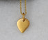 Gold Vermeil Over Sterling Silver Tiny Heart Charm -- VM/CH8/CR45
