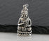 Sterling Silver Artisan Buddha Charm -- SS/CH2/CR135