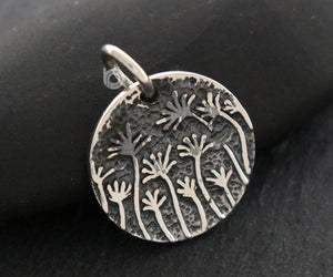 Sterling Silver Spring Bloom Charm  -- SS/CH4/CR122 - Beadspoint