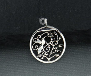 Sterling Silver Bird Charm -- SS/CH4/CR155 - Beadspoint