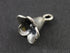 Sterling Silver Bell Flower Charm -- SS/CH4/CR25