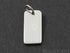 Sterling Silver Dog Tag Charm  -- SS/CH11/CR4
