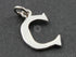 Sterling Silver Initial "C" Initial Charm -- SS/2032/C