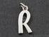 Sterling Silver Initial "R" Initial Charm -- SS/2033/R