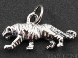 Sterling Silver Lion Charm -- SS/CH7/CR24 - Beadspoint