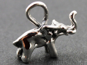 Sterling Silver Baby Elephant Charm  -- SS/CH7/CR29 - Beadspoint
