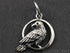Sterling Silver Pigeon On the Moon Charm -- SS/CH6/CR33