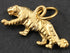 24K Gold Vermeil Over Sterling Silver Lion Charm -- VM/CH7/CR24