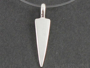 Sterling Silver Spike Charm -- SS/CH7/CR38 - Beadspoint