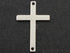 Sterling Silver Cross with Holes on Both Sides Charm  -- SS/CH1/CR40