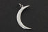 Sterling Silver Crescent Large Moon Charm -- SS/CH5/CR25