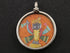Sterling Silver Hand Painted Indian God Charm -- TCH-07