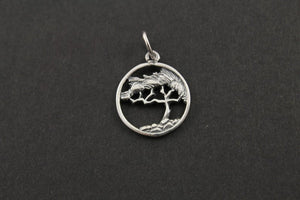 Sterling Silver Tree of Life Charm -- SS/CH4/CR70 - Beadspoint