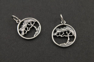 Sterling Silver Tree of Life Charm -- SS/CH4/CR70 - Beadspoint