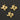 24K Gold Vermeil Over Sterling Silver Texas State with Cross Outline Charm -- VM/CH10/CR37 - Beadspoint