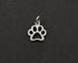 Sterling Silver Paw Charm -- SS/CH7/CR52