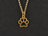 24K Gold Vermeil Over Sterling Silver Paw Charm-- VM/CH7/CR52