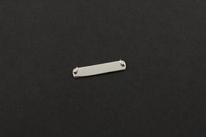Sterling Silver Stamping Blank Charm -- SS/CH11/CR14 - Beadspoint
