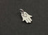Sterling Silver Hamsa with Heart Charm--SS/CH2/CR57