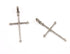 Pave Diamond Cross Pendant, (DP-0753)