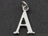 Sterling Silver Initial "A" Initial Charm -- SS/2032/A