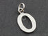 Sterling Silver Initial "O" Initial Charm -- SS/2032/O